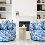 Blue Towel Armchair